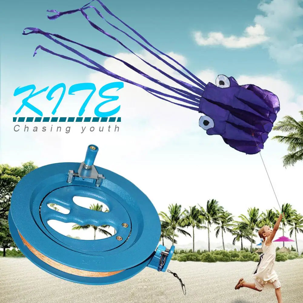 1~5PCS 16cm Kite Reel ABS Plastic Blue Kite