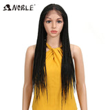 Noble 13X7 Lace Front Braided Wigs Synthetic Lace