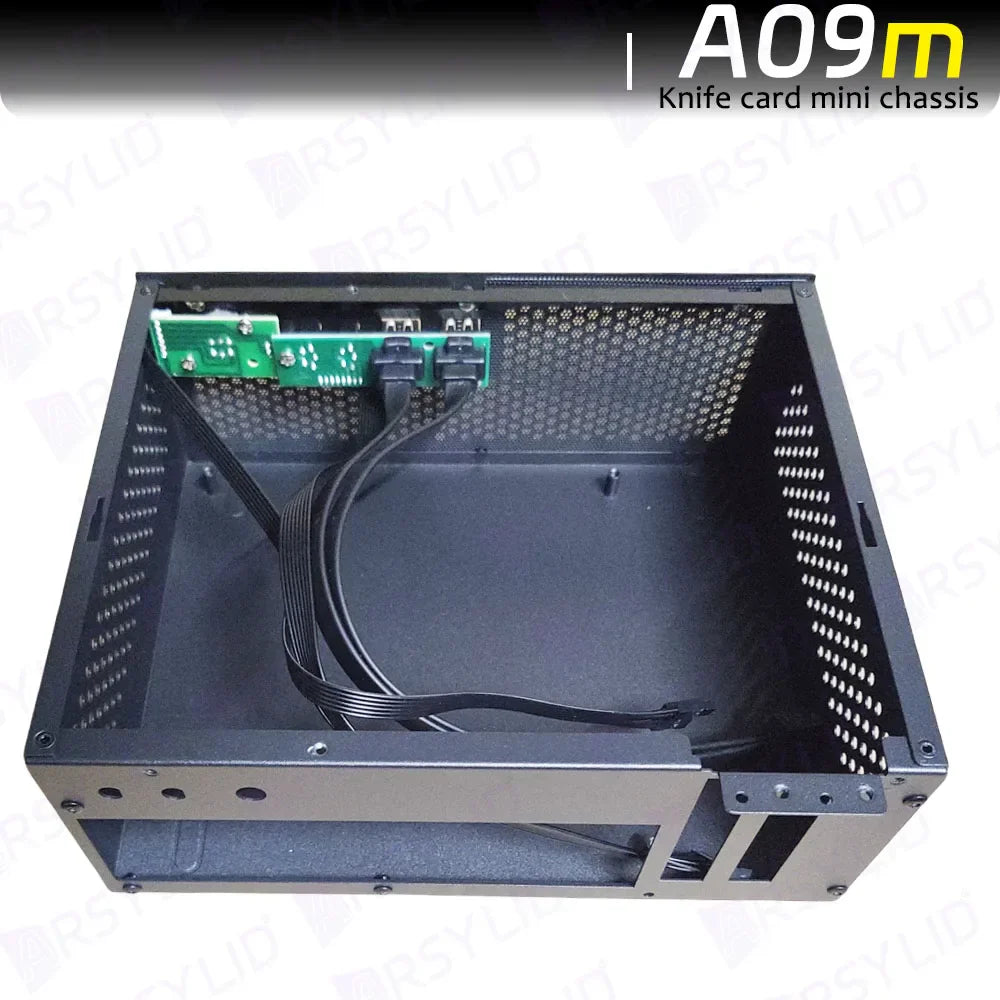 A09m 3.8L ITX Chassis Knife Card A4 HTPC