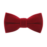 Navy Blue Black Velvet Bowties For Man Bowtie