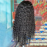 180% Density Black Glueless Soft 26Inch Long Kinky