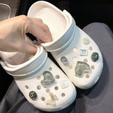 Shoe Charms for Croc Accessories Artificial Crystal Shoe