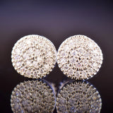 CUC 8MM Round Shaped Screw Back Stud Earring