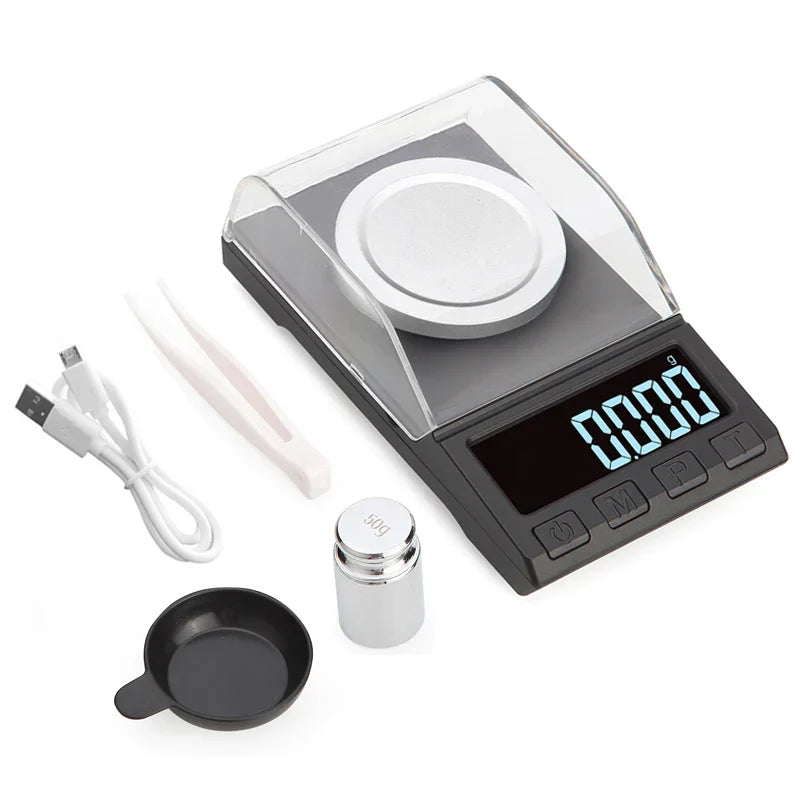 100g/50g/20g 0.001g Precision Scale For Jewelry Gold Herb