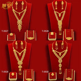 XUHUANG African Big Luxury 4PCS Dubai Gold Color