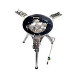 BRS-69 Camping Stove Burner Portable Foldable Dual Head
