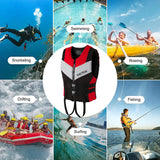 Adults Life Jacket Neoprene Safety Life Vest Water