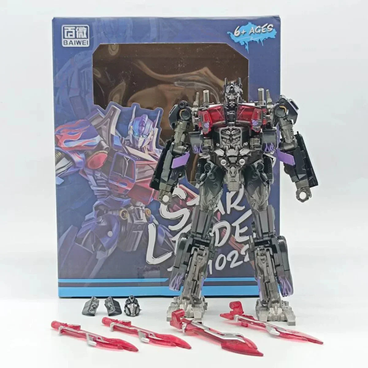 BAIWEI TW1022 Assault Column Alloy Skyfire Deformation Toy