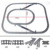 MOC Railway Track Train Tracks Straight Curved Soft