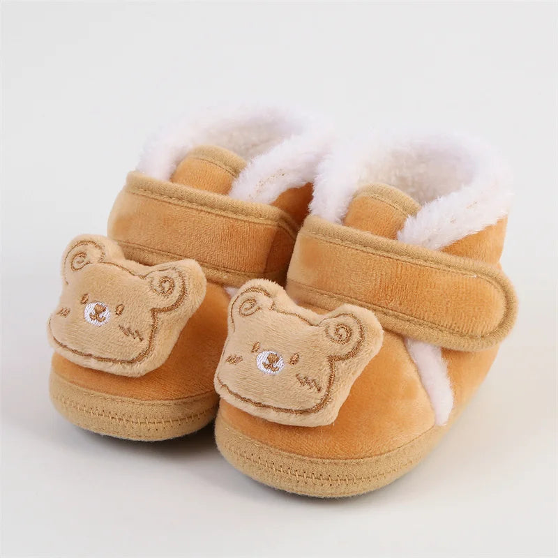 Newborn Booties Baby Socks Shoes Girl Winter Warm