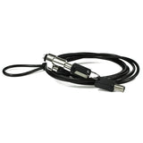 Manufacturer New Anti-thief Security Cable Wedge Laptop Lock