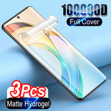 3PCS Full Cover Screen Protector Hydrogel Film for