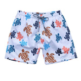 Turtle Shorts For Men Swimming Trunks Summer Four