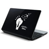 Idea Bulb Creative Vinyl Sticker for Laptop Macbook