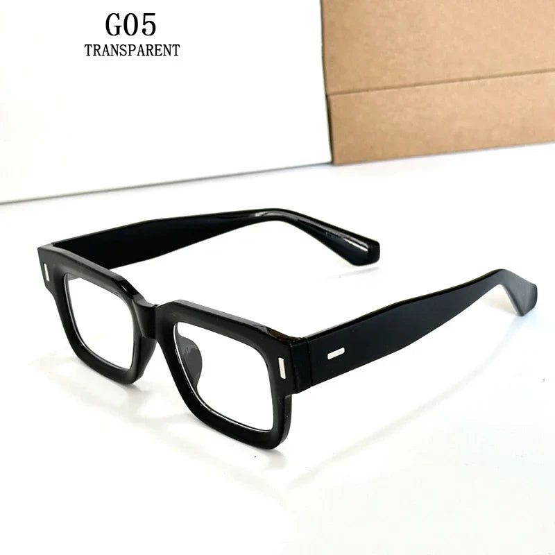 2024 New Square Sunglasses For Men Vintage Fashion