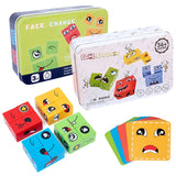 Face Changing Building Blocks Iron box Set Face