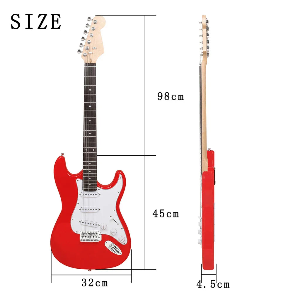 Electric Guitar 39 Inch 6 Strings Beginner Erexercise