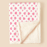 Winter Baby Blanket Fleece Warm Quilt Newborn Bedding