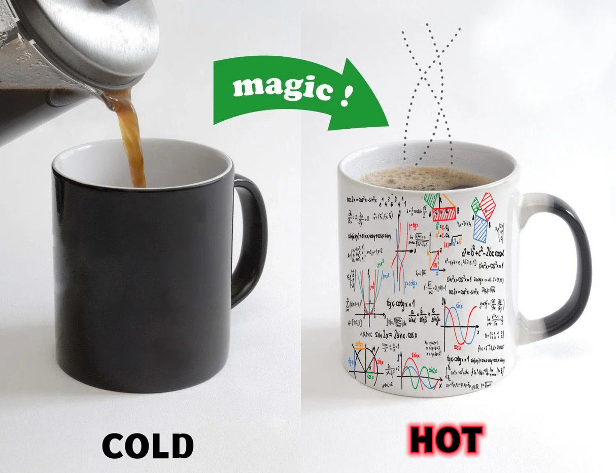 Math Teacher Mugs School Students Cups Mathematics Parabolic