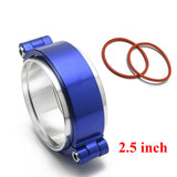 Aluminium Exhaust System Vband Clamp Assembly Anodized Clamp