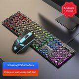 Cool Backlit Floating Button Design 104 Keys Waterproof