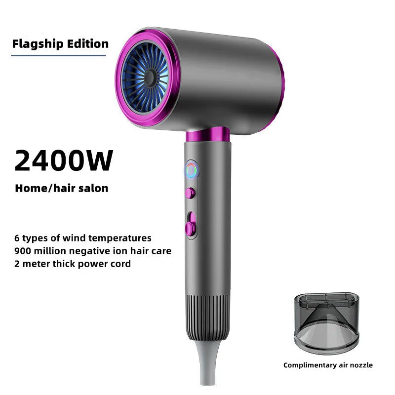 Hot Selling HighSpeed Hair Dryer 2400W HighPower Silent