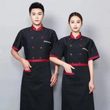 Long Sleeve Chefs Work Clothes Restaurant Hotel Work