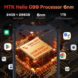 Cubot KingKong 9, Helio G99, 120Hz 6.583-Inch Screen,