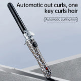 Leopard Print Automatic Roll Up Bangs Curler Ceramics