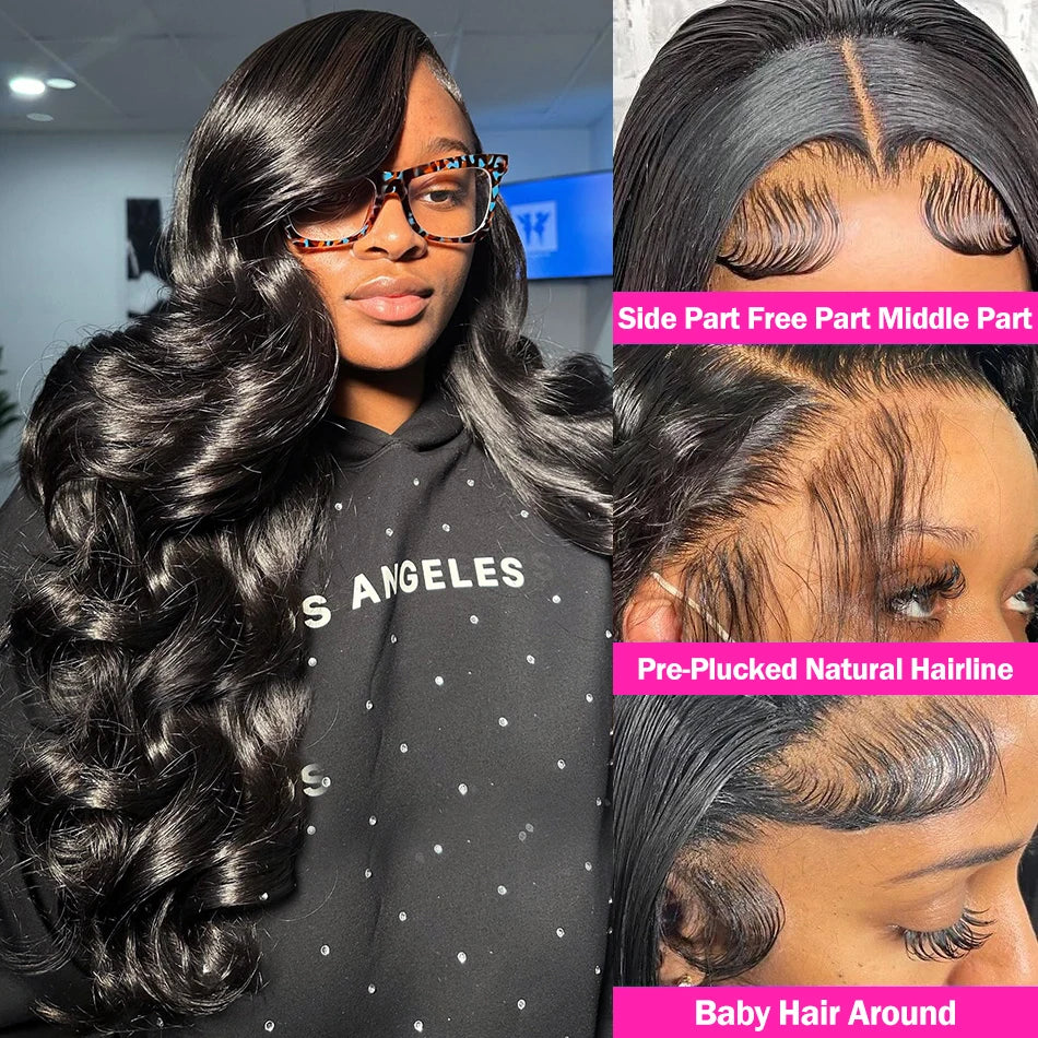 Luvin 250% Body Wave 13x6 HD Lace Front