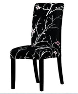 Printed Chair Cover Elastic Seat Chair Covers Removable