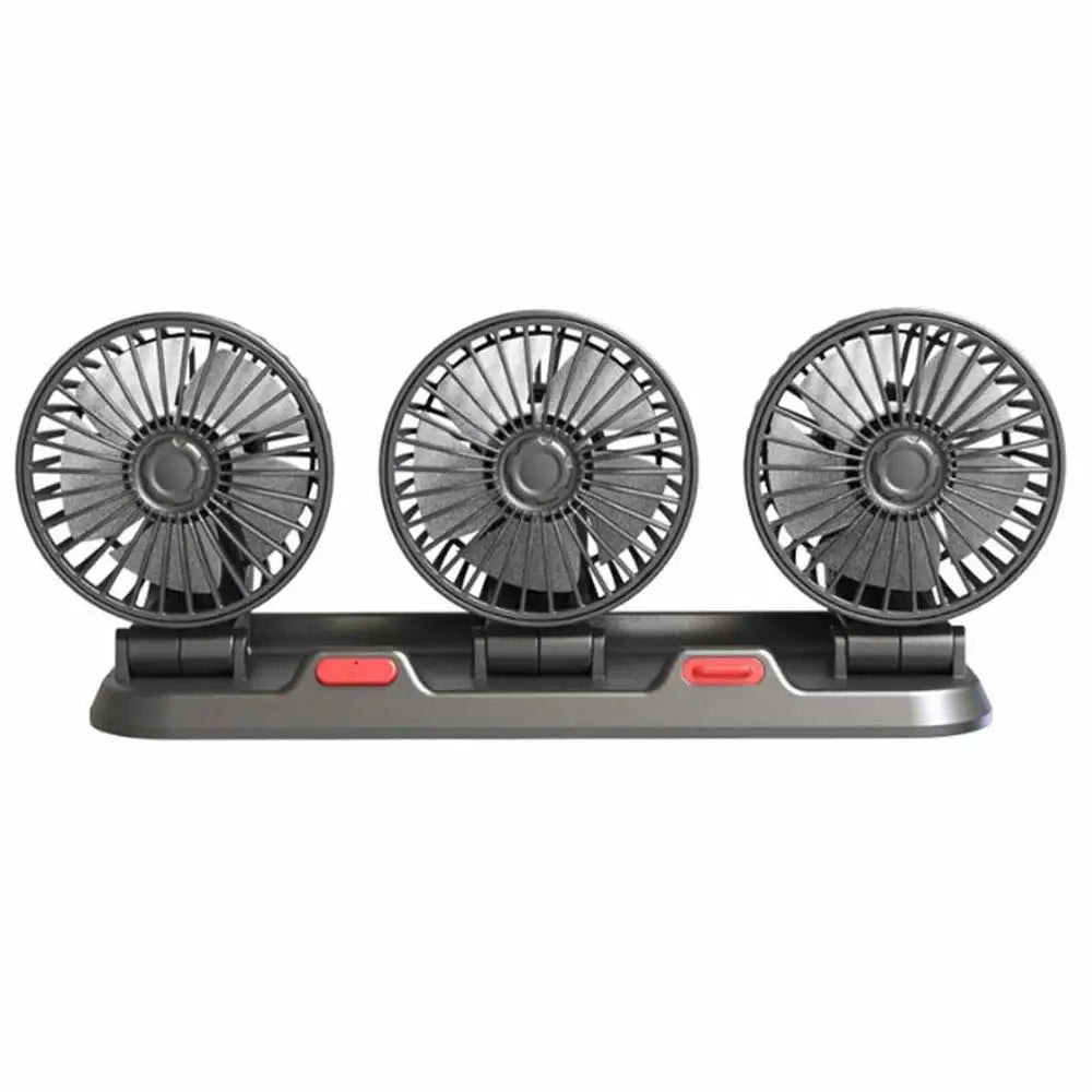 Portable Car Interior Cool Silent Fans With License