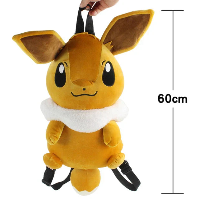 Cute Pokemon Backpack Kawaii Japanese Style Plush Bag