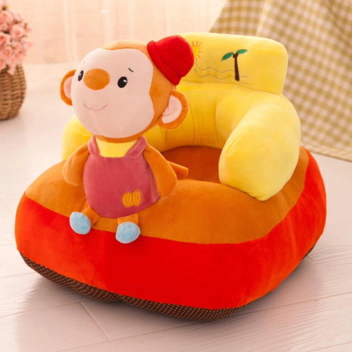 Cartoon Animals Baby Support Sofa Chair Baby Support