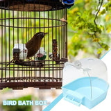 Parrot Bath Box Parrot Bathing Tub Box For