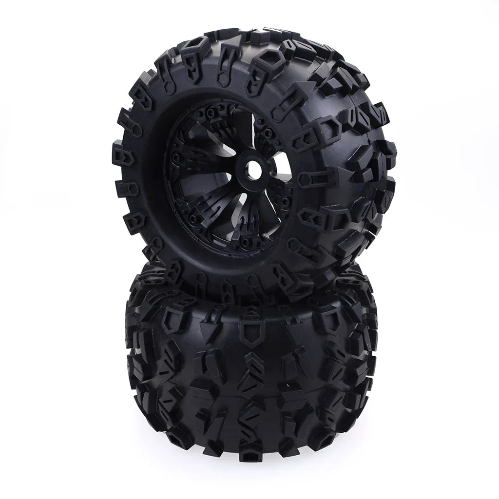 4pcs/pack 1/8 Scale 17mm Hex RC Truck Tires