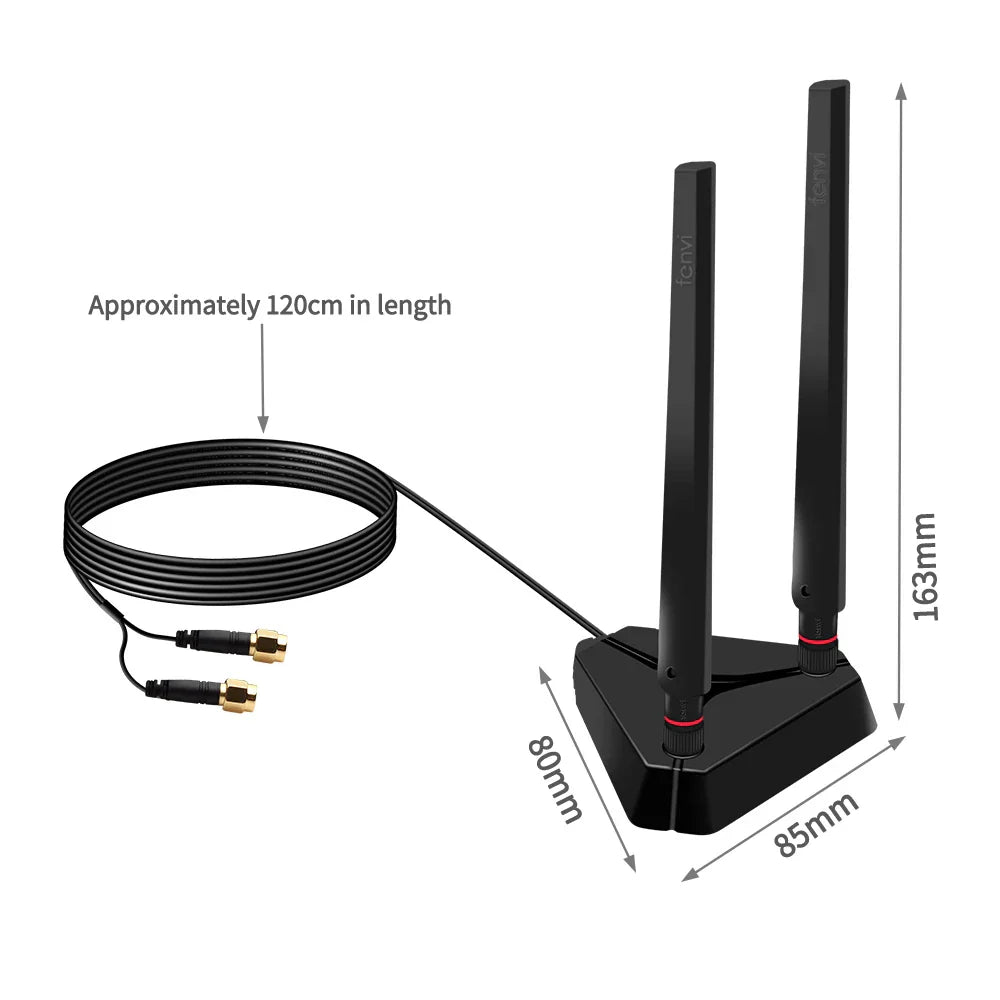 FENVI Antenna High Gain Dual Band 2.4G/5Ghz Extended