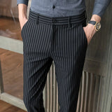 Spring Summer New Fashion Striped Casual Pants Men's