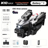 New K10 Max RC Drone HD Triple Camera