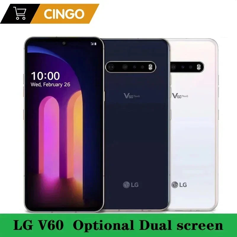 Original Unlock LG V60 ThinQ Dual-Screen V600AM/ V600TM