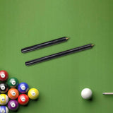 2Pcs Billiard Pool Extension Telescopic Lightweight Snooker Billiard