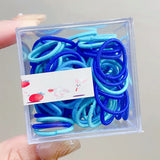 100pcs Colorful Rubber Bands In Summer Versatile Design