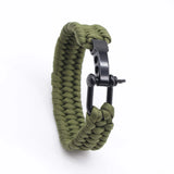 Braided Paracord Bracelets for Men Women Outdoor Camping