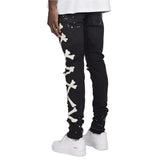 Jeans For Men 2022 Gradient Color Ripped White