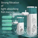 Weiting Aquarium Fish Tank Filter Three-in-One Submersible Pump