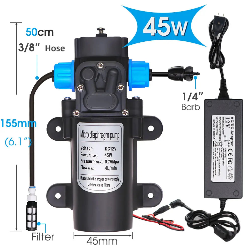 30-5M 360° Brass Spray Nozzle Watering Kit