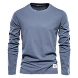 100% Cotton Long Sleeve T shirt For Men