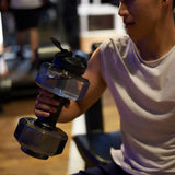 Camping Water Bottle Cycling Sport PET Dumbbell Shape