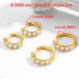 Smyoue 18k 3cttw Moissanite Hoop Earring for Women