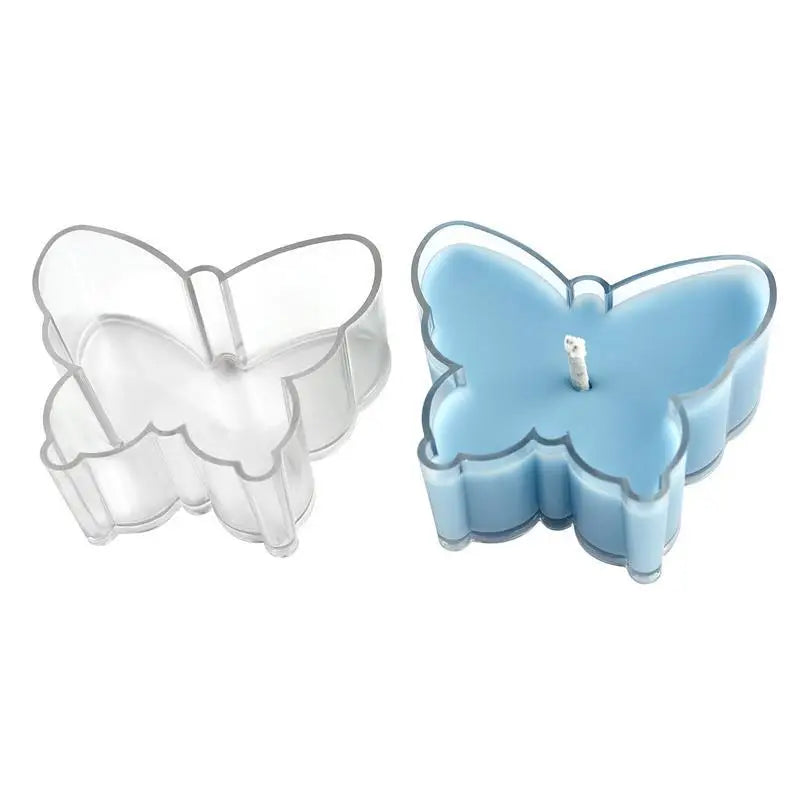 5Pcs Heart Empty Candle Cup Tea Light Cups